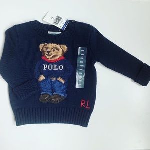 RL Polo Bear Cotton Sweater
